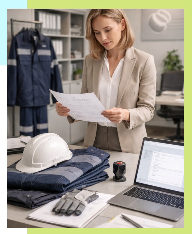 Сертификация спецодежды в Красногорске от 7113 р. | Алешин-Крр