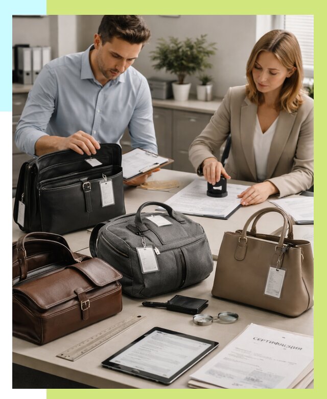 Сертификация сумок в Красногорске от 7621 руб. | Алешин-Крр