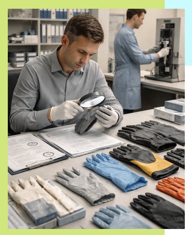 Сертификация перчаток и средств защиты продукции в Красногорске