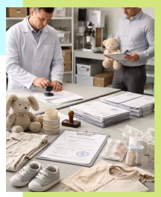 Сертификация детских товаров в Красногорске от 15242 р. | Алешин-Крр