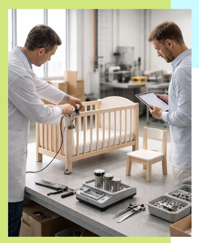 Сертификация детской мебели и проверка безопасности в Красногорске