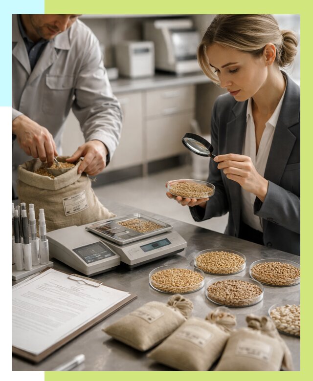 Сертификация зерна в Красногорске по цене от 15242 р. | Алешин-Крр