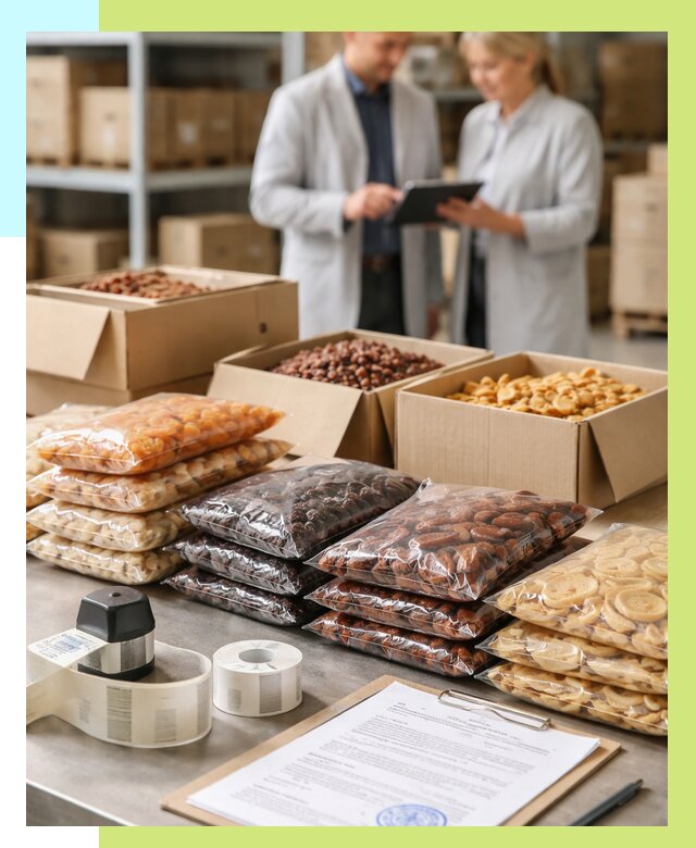 Сертификация сухофруктов в Красногорске от 12193 р. | Алешин-Крр под ключ