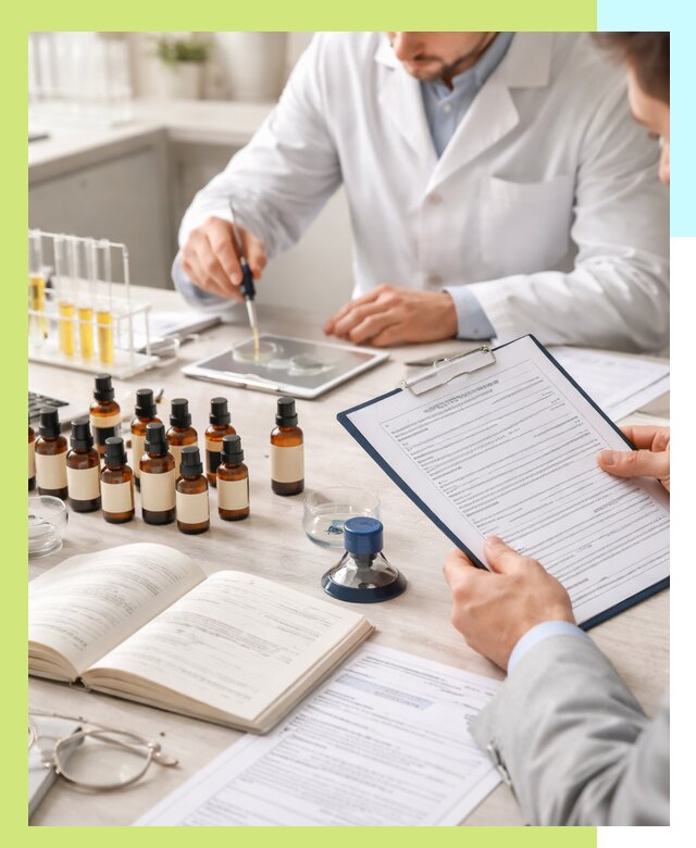 Сертификация эфирных масел и документация качества в Красногорске