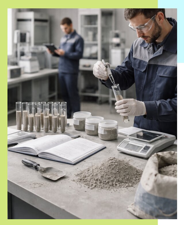 Сертификация цемента и подтверждение качества продукции в Красногорске