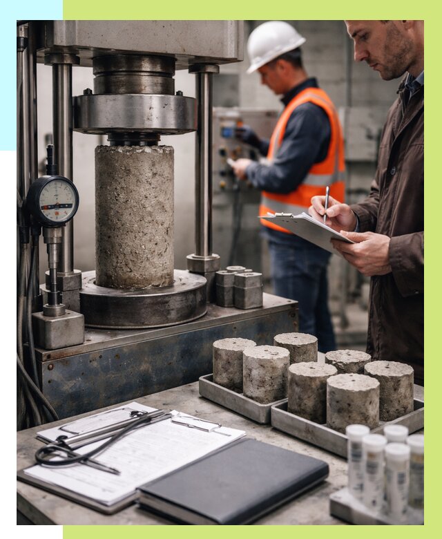 Сертификация бетона в Красногорске от 30483 р. сертификат | Алешин-Крр