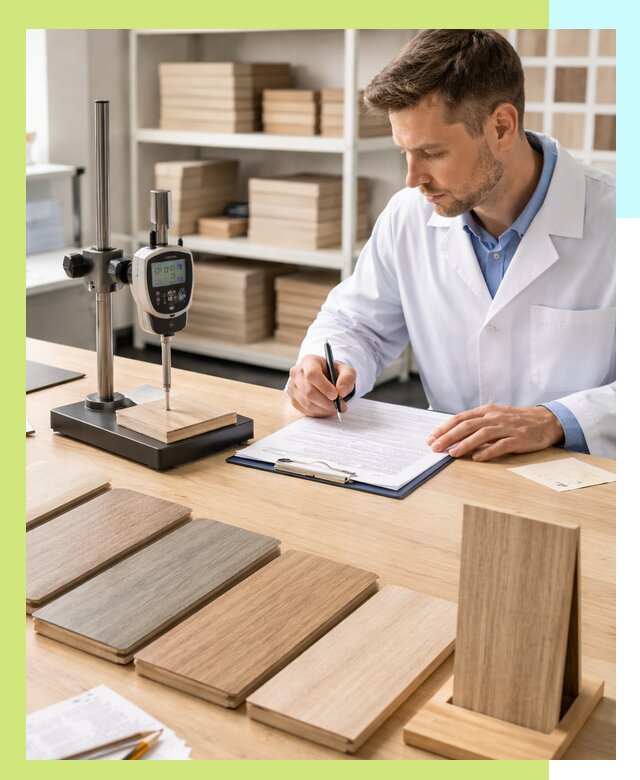 Сертификация ламината с испытаниями и оформлением документов в Красногорске