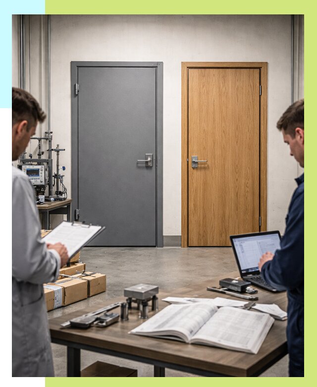 Сертификация дверей в Красногорске от 8129 р. под ключ | Алешин-Крр