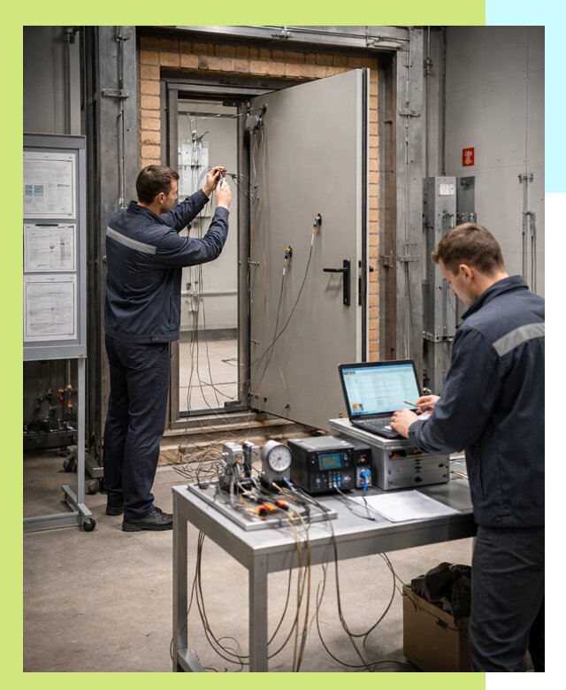 Сертификация противопожарных дверей в Красногорске по ГОСТ и ТР