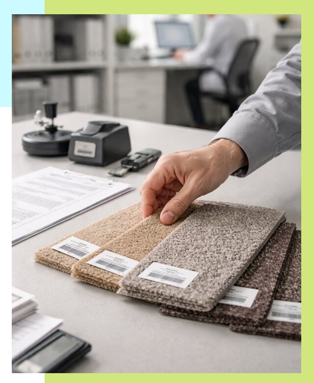 Сертификация ковролина в Красногорске от 15242 р., Алешин-Крр