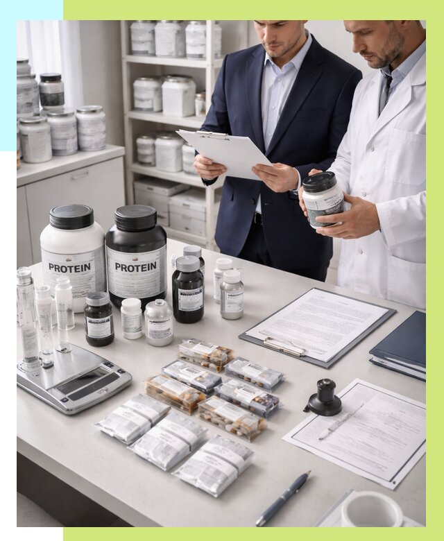 Сертификация спортивного питания в Красногорске от 15242 р., Алешин-Крр