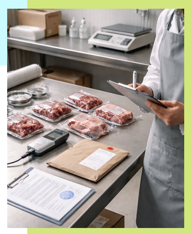 Сертификат на мясо и декларация в Красногорске от 8637 р. | Алешин-Крр