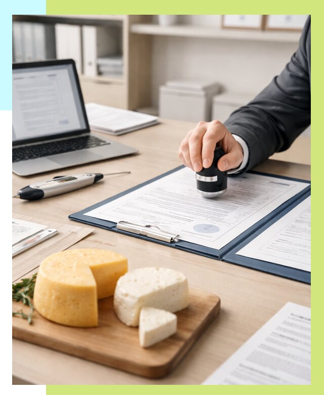 Сертификация сыров в Красногорске от 15242 р | Сертификат на сыр Алешин-Крр