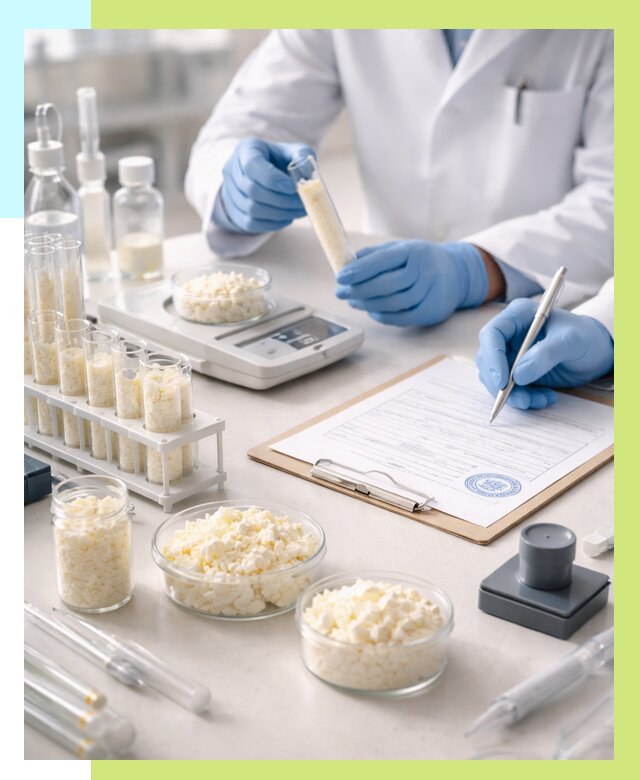 Сертификация творога в Красногорске от 12193 р. под ключ | Алешин-Крр