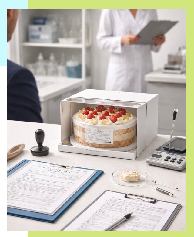 Сертификация тортов в Красногорске от 9145 р. заказать | Алешин-Крр