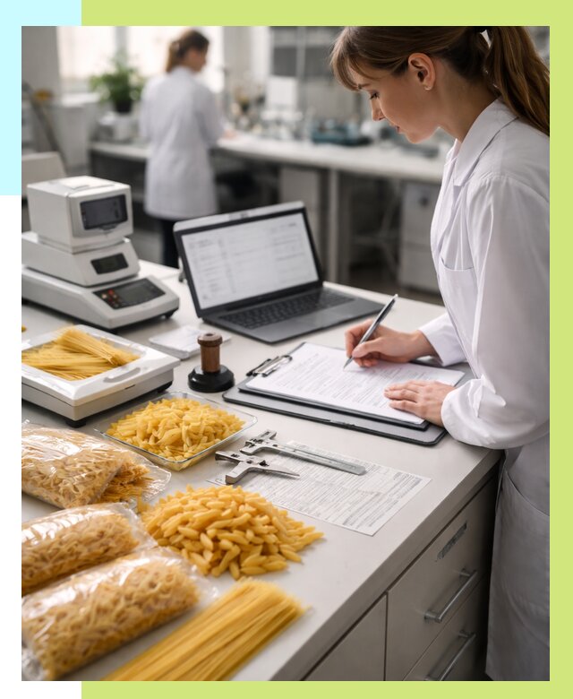Сертификация макаронных изделий в Красногорске от 15242 р. | Алешин-Крр