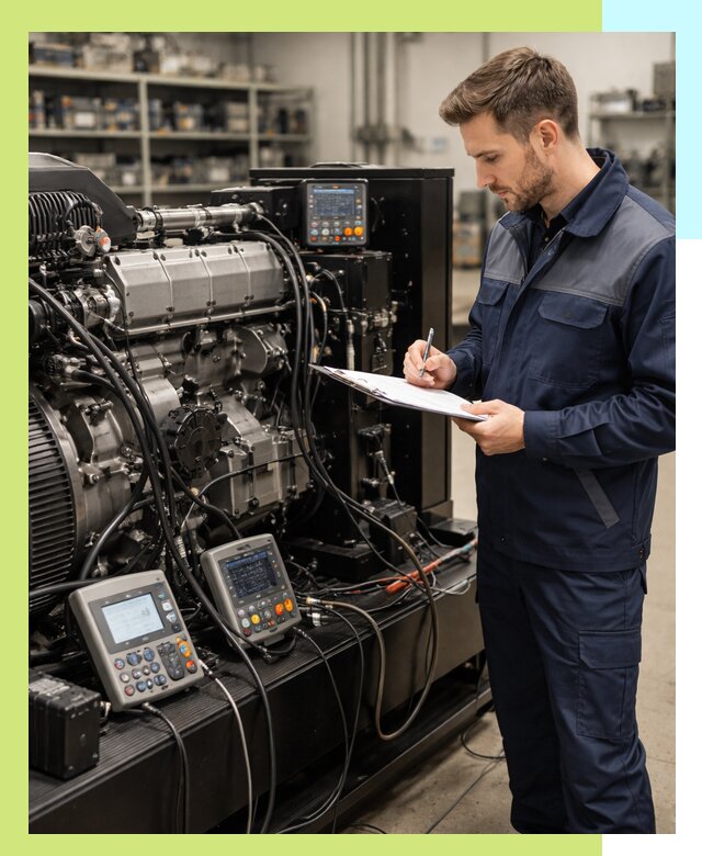 Сертификация дизельных генераторов и их оборудования в Красногорске