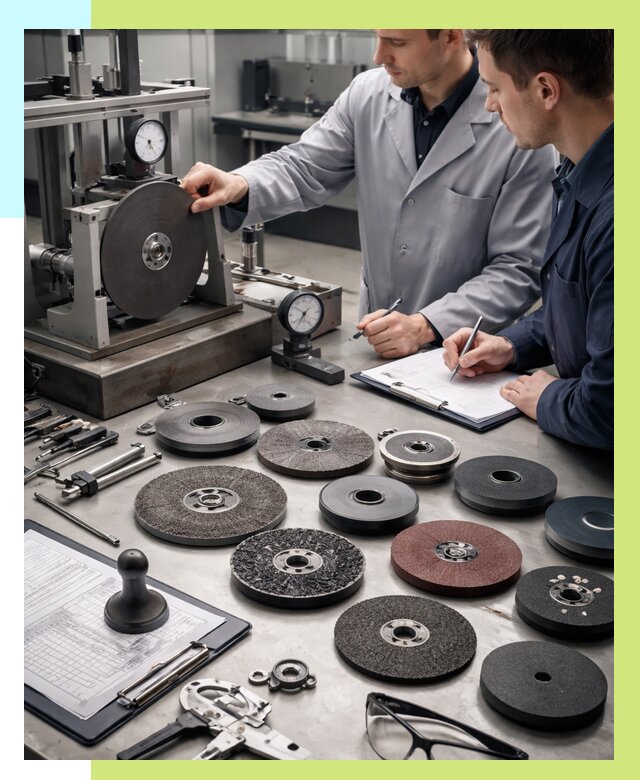 Сертификация абразивного инструмента в Красногорске от 15242 р. Алешин-Крр