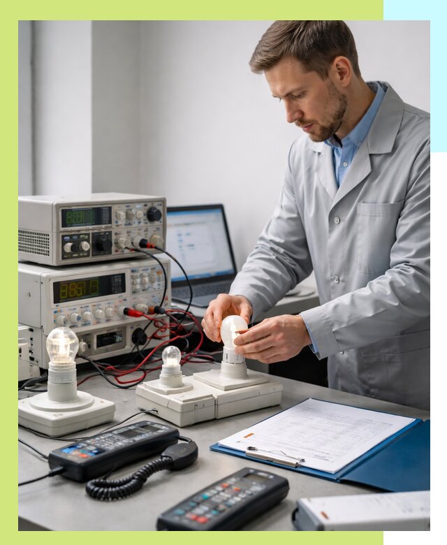 Сертификация ламп и светильников в Красногорске по нормативам