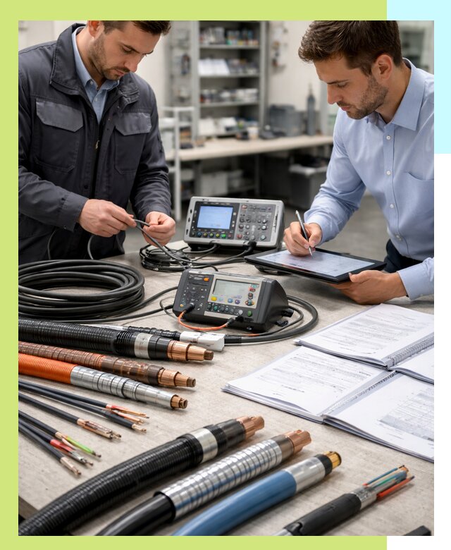 Сертификация кабеля и электропроводки в Красногорске под ключ