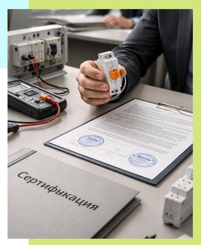Сертификация выключателей под ключ в Красногорске от 15242 р. | Алешин-Крр