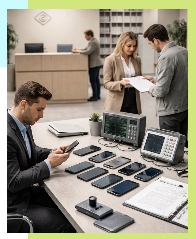 Сертификация телефонов в Красногорске от 25403 р. под ключ | Алешин-Крр