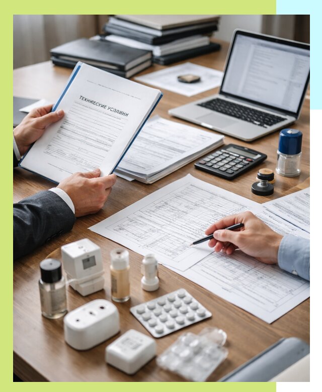 Регистрация технических условий ТУ для продукции в Красногорске