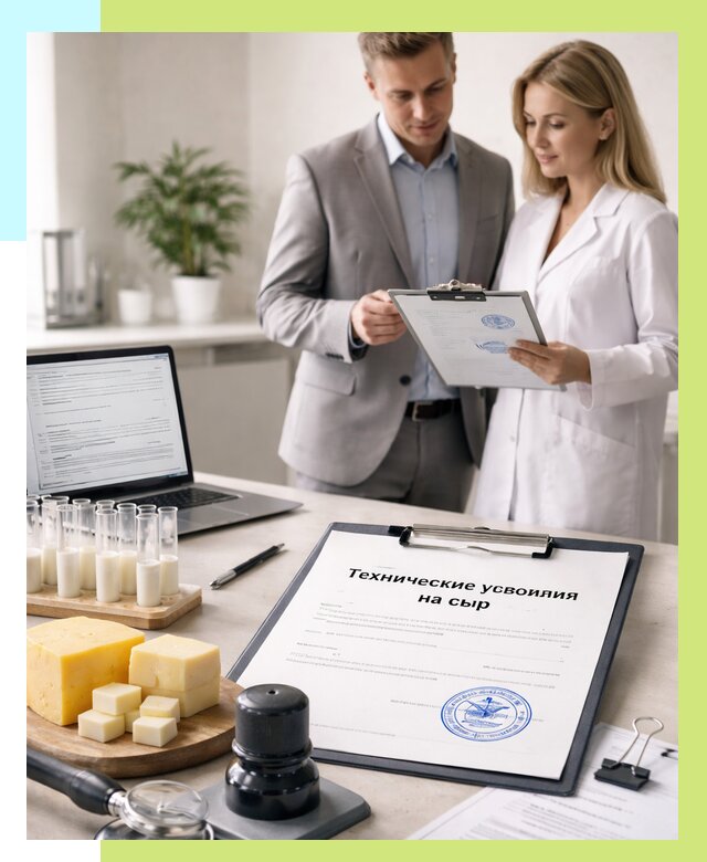 ТУ на сыры в Красногорске срочно от 12193 р. — оформление | Алешин-Крр