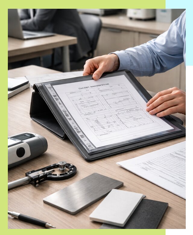 Оформление паспорта материала для продукции в Красногорске