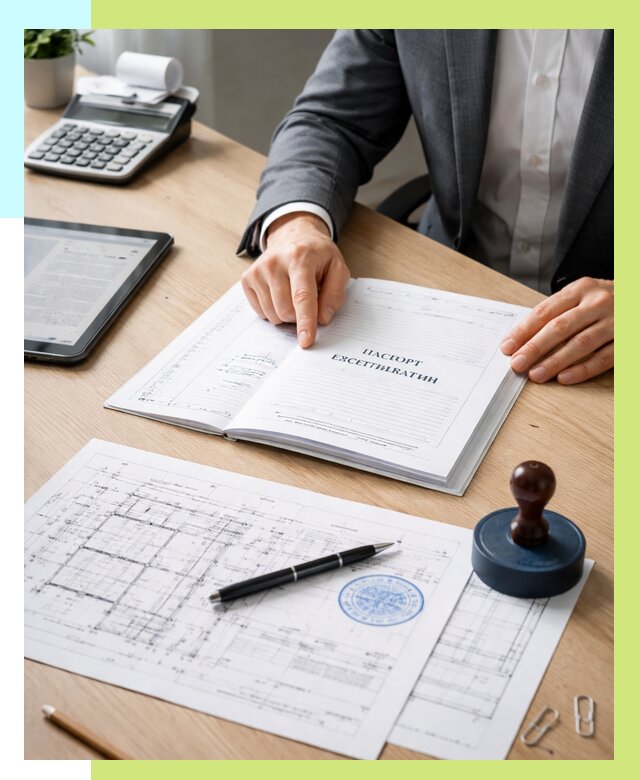 Паспорт эксплуатации в Красногорске под ключ от 4572 р. Алешин-Крр