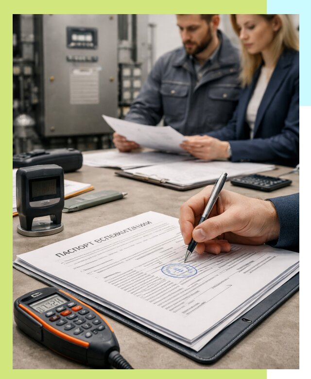 Оформление паспорта эксплуатации оборудования в Красногорске