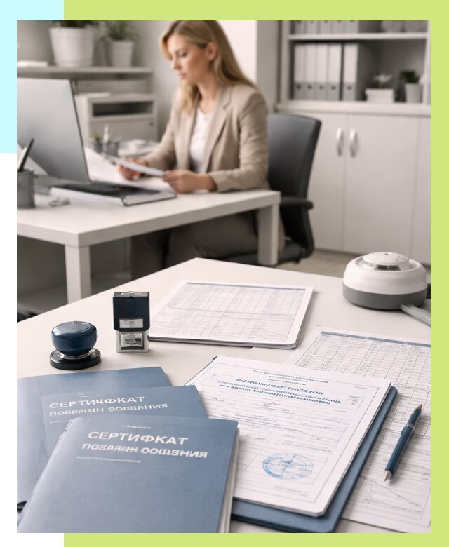 Сертификаты пожарной безопасности в Красногорске от 15242 р. | Алешин-Крр