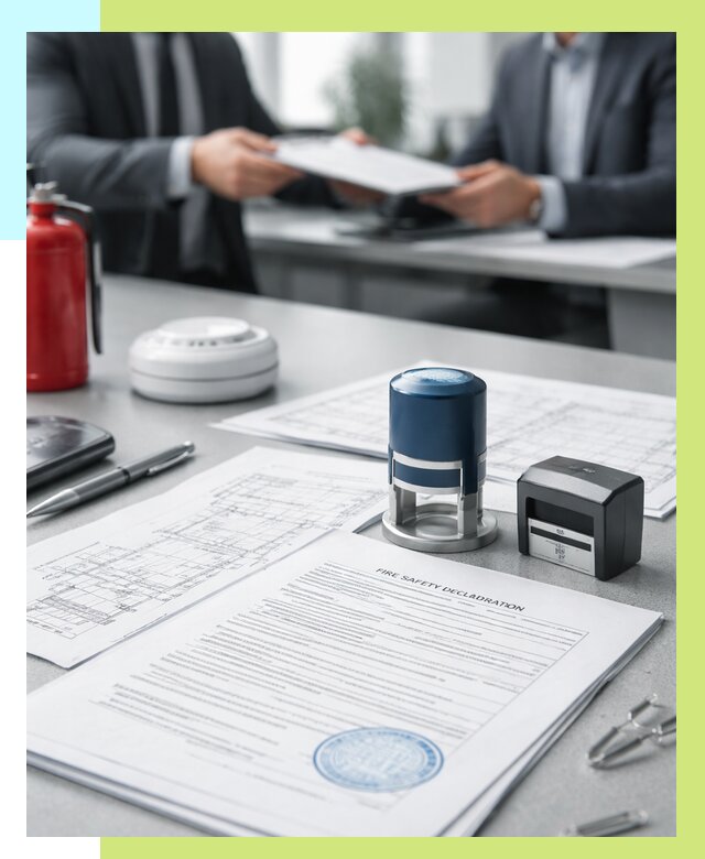 Декларация пожарной безопасности в Красногорске от 8129 р. | Алешин-Крр