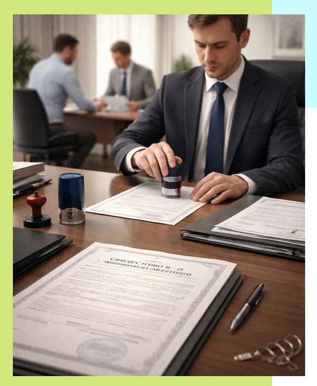 Оформление свидетельства о государственной регистрации в Красногорске