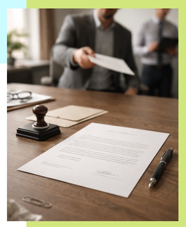 Отказное письмо по сертификации в Красногорске от 3556 р. | Алешин-Крр