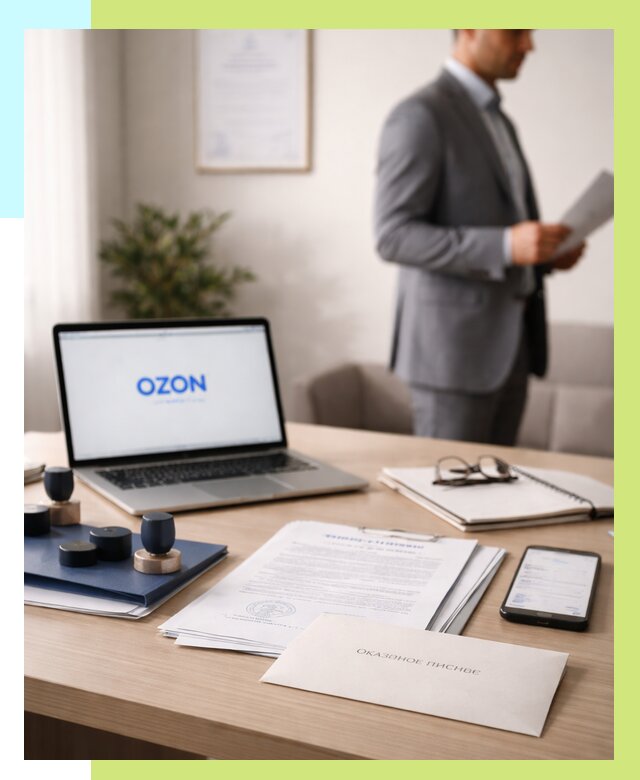 Отказное письмо для Ozon в Красногорске от 3556 р. | Алешин-Крр