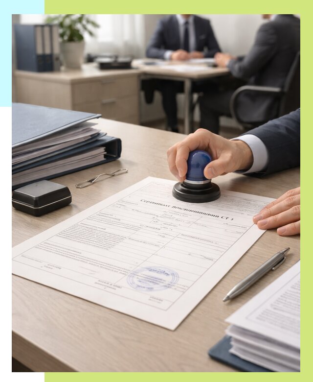 Сертификат происхождения СТ 1 в Красногорске от 4572 р. | Алешин-Крр