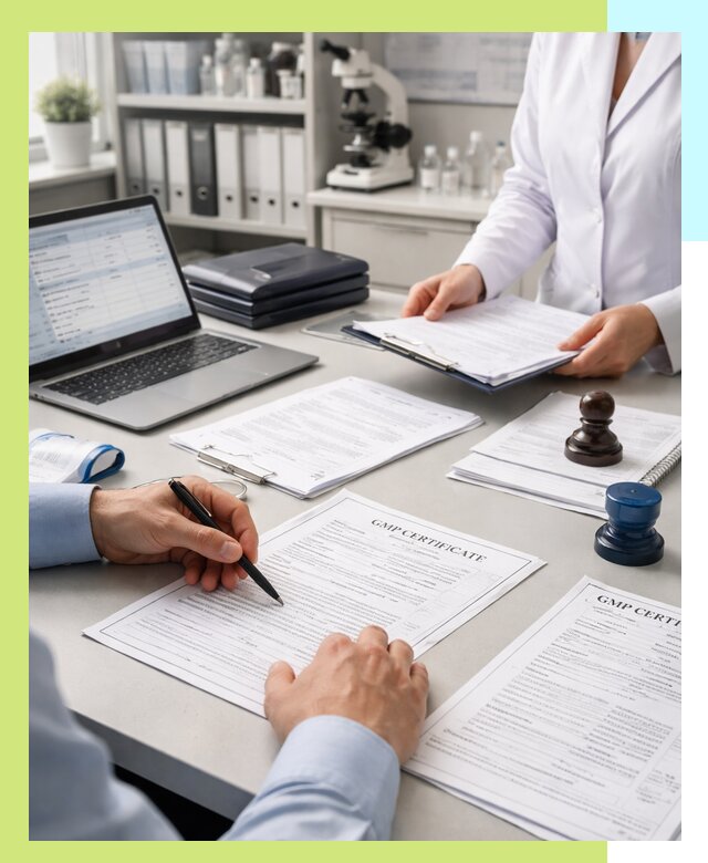 Оформление сертификата GMP в Красногорске для фармпроизводства