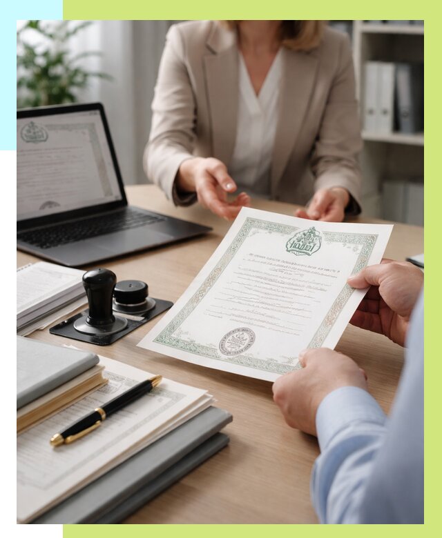 Халяль сертификат в Красногорске, получить от 15242 р. | Алешин-Крр