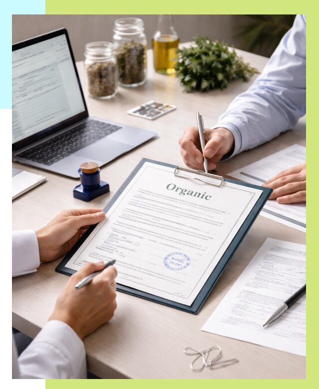 Оформление сертификат органик в Красногорске от 30483 р. | Алешин-Крр