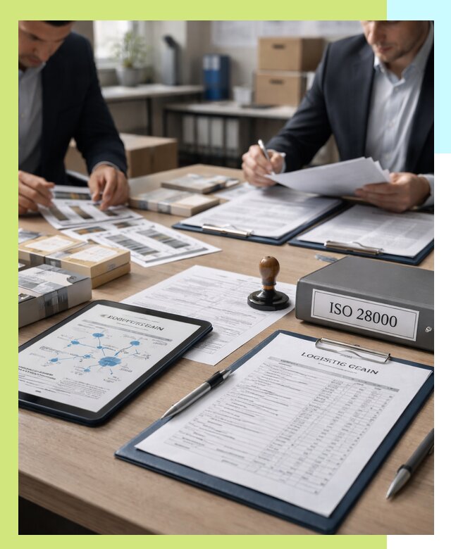 Получение сертификата ISO 28000 по безопасности цепи поставок в Красногорске