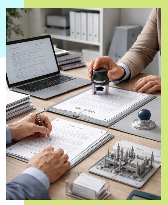 Сертификат ISO 29001 в Красногорске под ключ от 76208 р. | Алешин-Крр